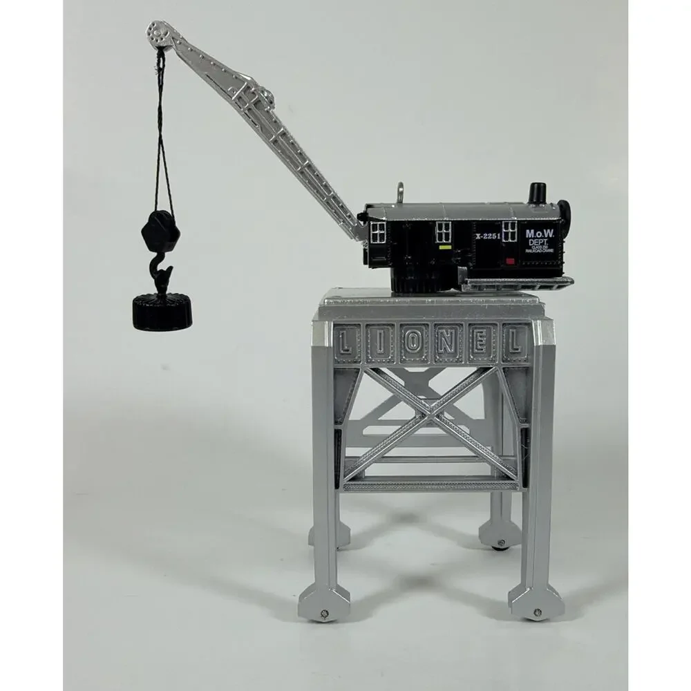 Hallmark Keepsake 2025 Lionel M.O.W. Gantry Crane Ornament Open Box